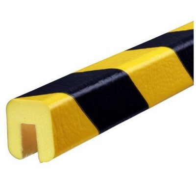 Profil de protectie patrat Ampere, cu canelura, lungime 500 cm