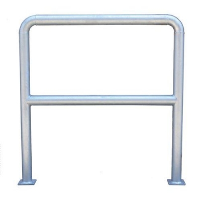 Bariera metalica Manutan, lungime 150 cm, gri