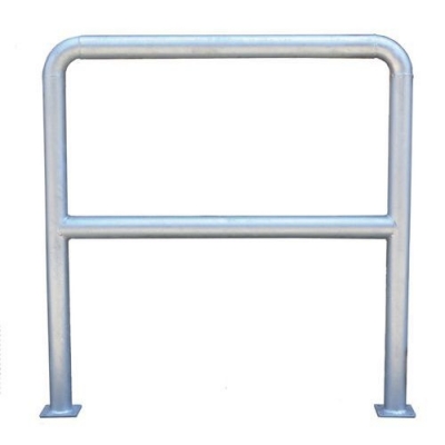 Bariera metalica Manutan, lungime 200 cm, gri