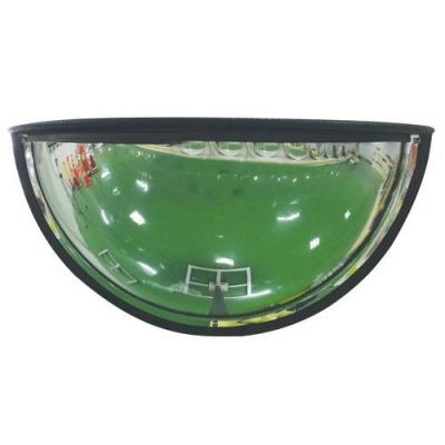 Oglinda parabolica de supraveghere Manutan, sfert de sfera, latime 900 mm