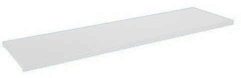 Polita pentru dulap de atelier cu capacitate de 100 kg, 1195 x 367 mm, gri