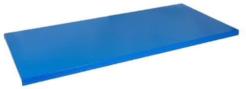 Polita pentru dulap de atelier cu capacitate de 100 kg, 1195 x 534 mm, albastra