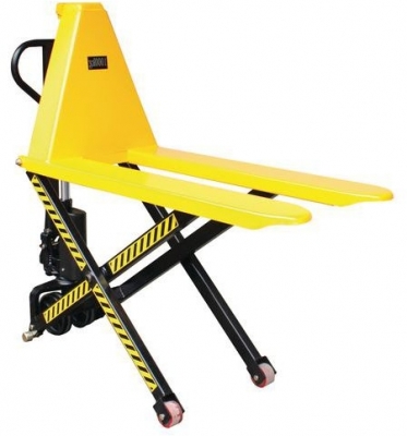 Transpalet tip foarfeca Manutan, pana la 1000 kg, inaltime de ridicare 800 mm