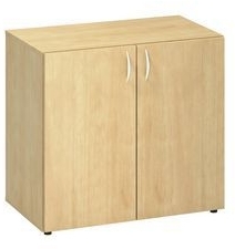 Dulap cu inaltime mica Alfa 500, 73,5 x 80 x 47 cm, cu usi, model par salbatic