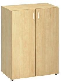 Dulap cu inaltime medie Alfa 500, 106,3 x 80 x 47 cm, cu usi, model par salbatic