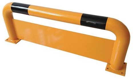 Bariera metalica cu panou Manutan, joasa, lungime 100 cm