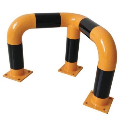 Bariera metalica de colt Manutan, joasa, lungime 60 cm