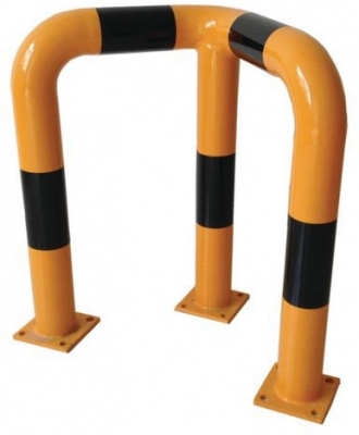 Bariera metalica de colt Manutan, medie, lungime 60 cm