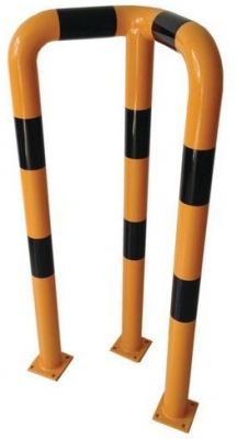 Bariera metalica de colt Manutan, inalta, lungime 60 cm