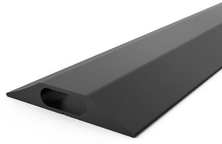 Pod pentru cabluri GP2, drept, 3 m, negru