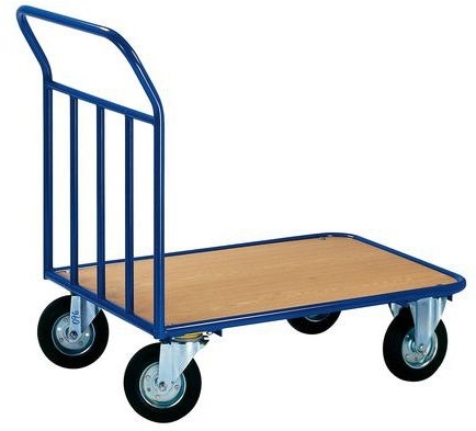 Carucior platforma cu maner ranforsat, pana la 300 kg