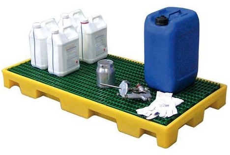 Cuva modulara de captare din plastic cu grilaj, 60 l