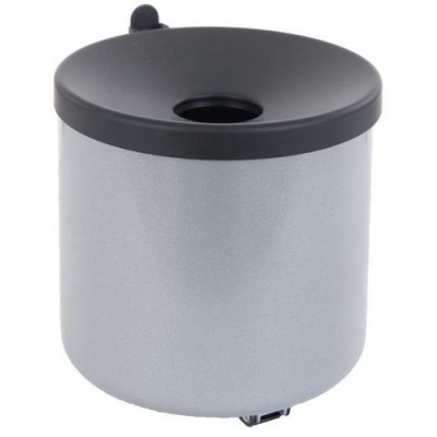 Scrumiera de perete Manutan Round, gri