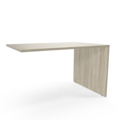 Anexa birou Viva, 120 x 60 x 75 cm, model drept, stejar oyster