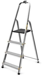Scara de aluminiu Star BY, 4 trepte