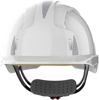 Casca de protectie ventilata reflectorizanta EVOLite, Alb, JSP 