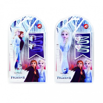 Set de joaca Perie de par cu agrafe, diverse modele Frozen 2, AS Toys 
