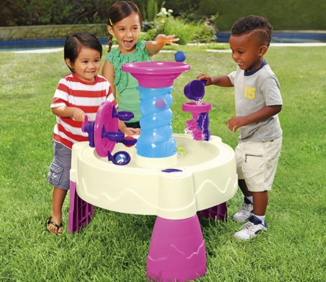 Masuta De Joaca Roz Cu Apa - Spirala Little Tikes