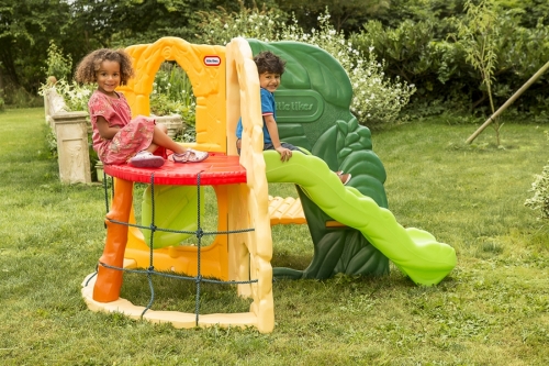Spatiu De Catarat Cu Tobogan Little Tikes