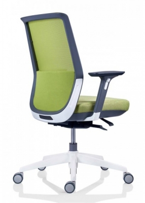 Scaun de birou ergonomic verde Tesla