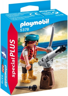 Pirat cu tun Playmobil