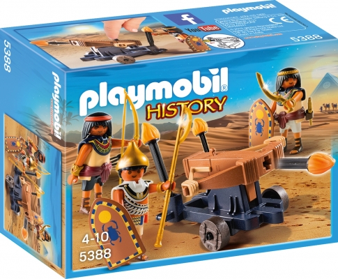 Soldati egipteni cu balista Romans and Egyptians Playmobil