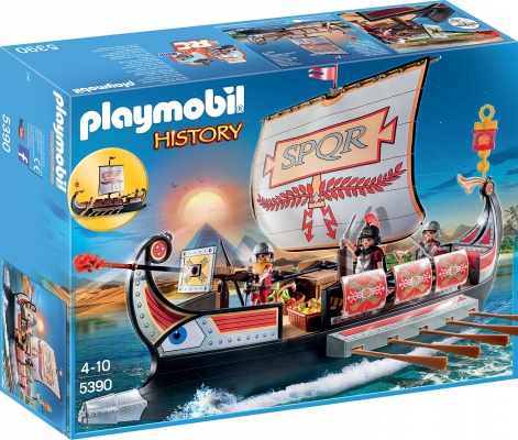 Nava razboinicilor romani Romans And Egyptians Playmobil