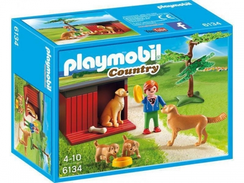 Catelusi cu jucarie Country Farm Playmobil