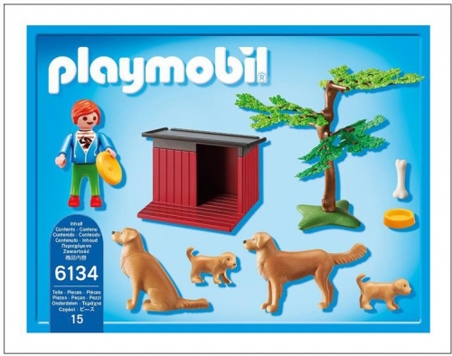 Catelusi cu jucarie Country Farm Playmobil