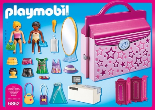 Set mobil Butic cu haine Take Along Fashion Boutique Playmobil