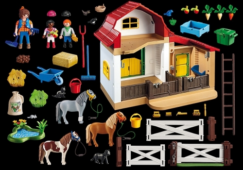 Ferma poneilor Playmobil