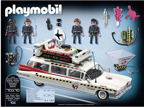 Playmobil - Ghostbusters - Vehicul Ecto-1A