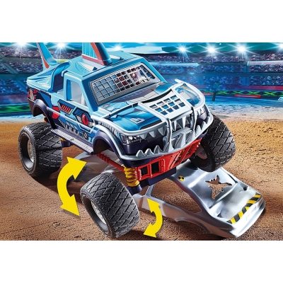 Monster Truck Rechin Stunt Show Playmobil