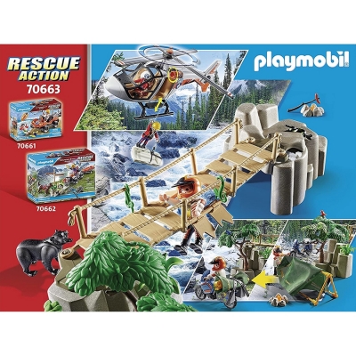 Operatiune de salvare din canion Playmobil 