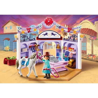 Magazin cu accesorii cai in Miradero Playmobil