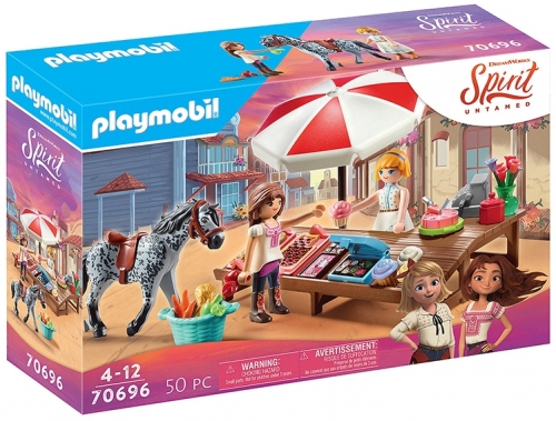 Stand cu prajituri in Miradero Playmobil 