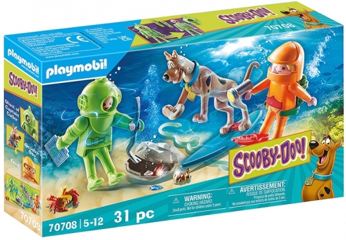 Scooby-Doo, Aventuri cu fantoma scafandru Playmobil 