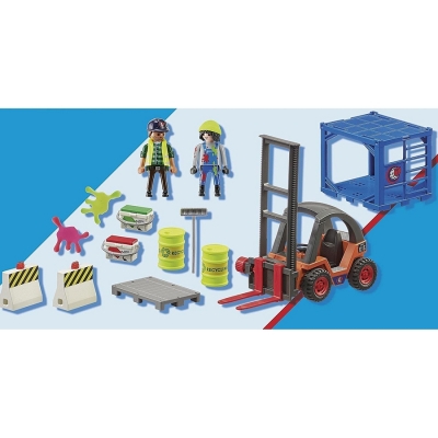 Stivuitor de marfa Playmobil 