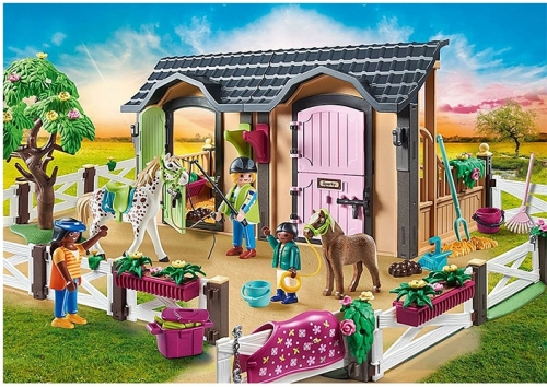Playmobil - Lectii De Calarie Si Grajd