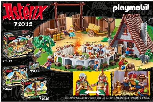Playmobil - Asterix Si Obelix - Cortul Generalului