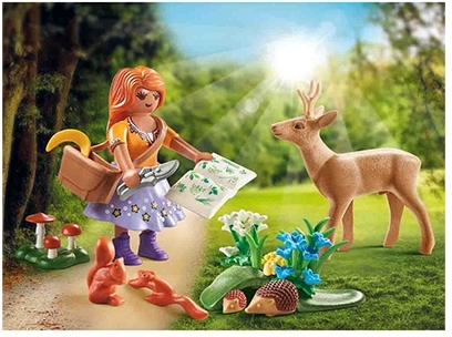 Set Cadou Femeie Cautatoare De Plante, Playmobil