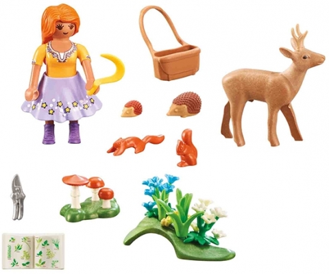 Set Cadou Femeie Cautatoare De Plante, Playmobil