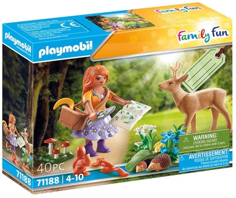 Set Cadou Femeie Cautatoare De Plante, Playmobil