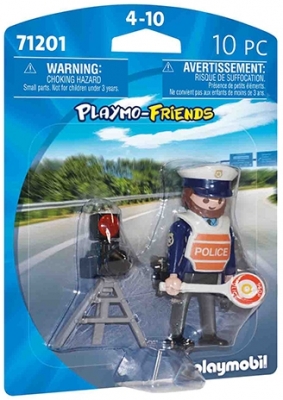 Figurina Politist Rutier, Playmobil