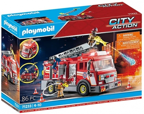 Playmobil - Camion De Pompieri Us