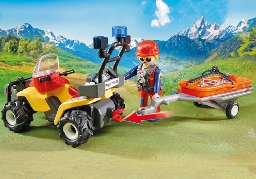 Salvatori montani cu targa Action Playmobil