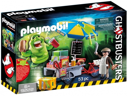 Slimmer si Stand de Hot-Dog Ghostbusters Playmobil