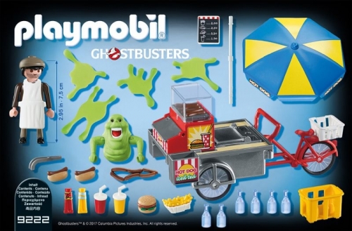 Slimmer si Stand de Hot-Dog Ghostbusters Playmobil