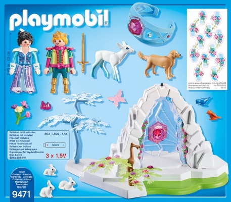Poarta de cristal si taramul inghetat Playmobil