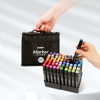 Art marker M&G cu 2 capete, 60 buc/display